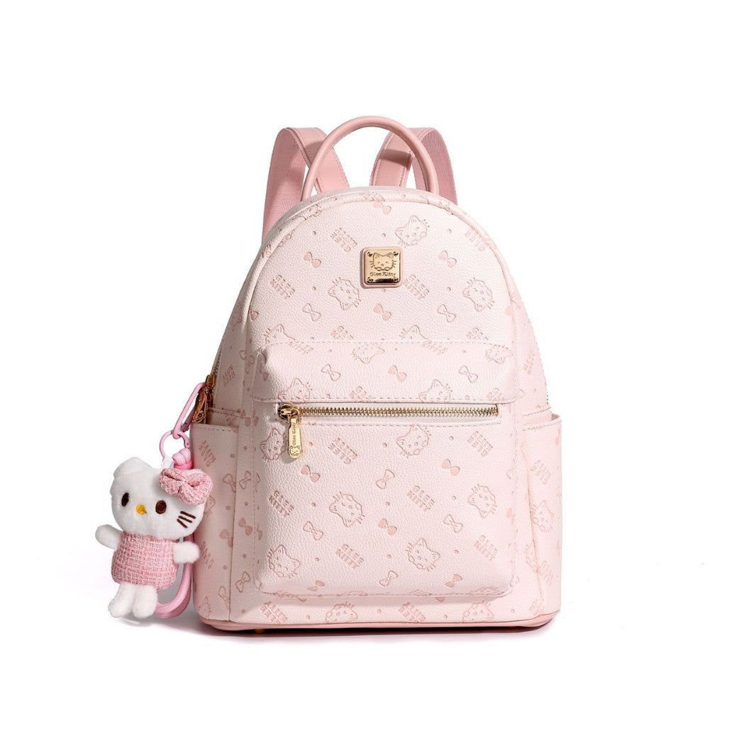 Large Female Design Capacity Cat Embossed Women's Backpack