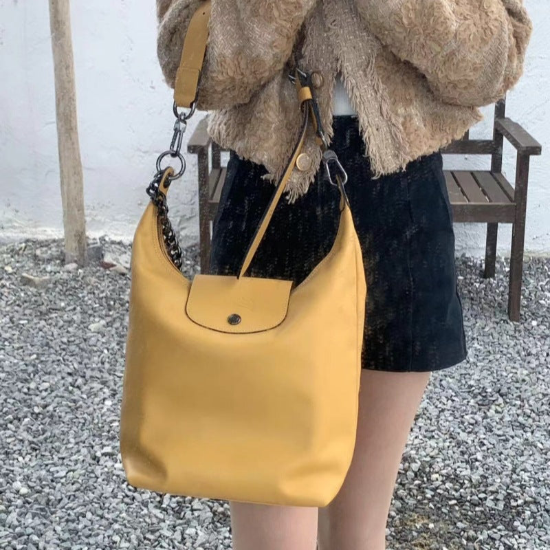 Women's Dragon Inlaid Underarm Large Capacity Fashion Women's Handbag