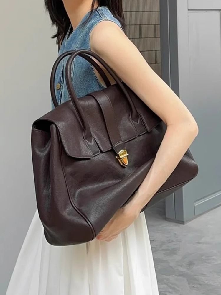 Women's High Sense Document Large Capacity Computer Idle Style Bags