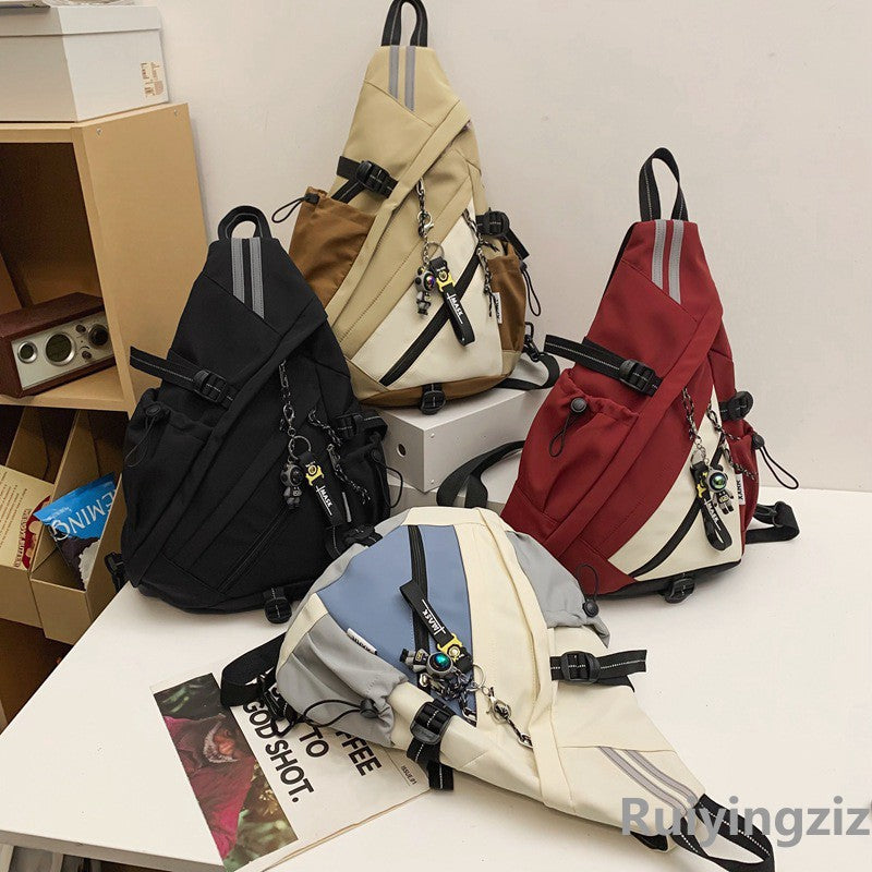 Women's & Men's College Trip Korean Burden Reduction Leisure Backpack