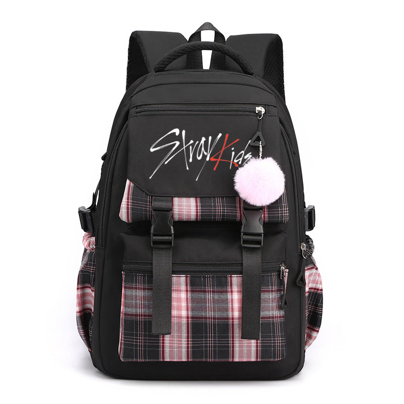 Women's & Men's Combination Peripheral Korean Style Large Capacity Backpacks