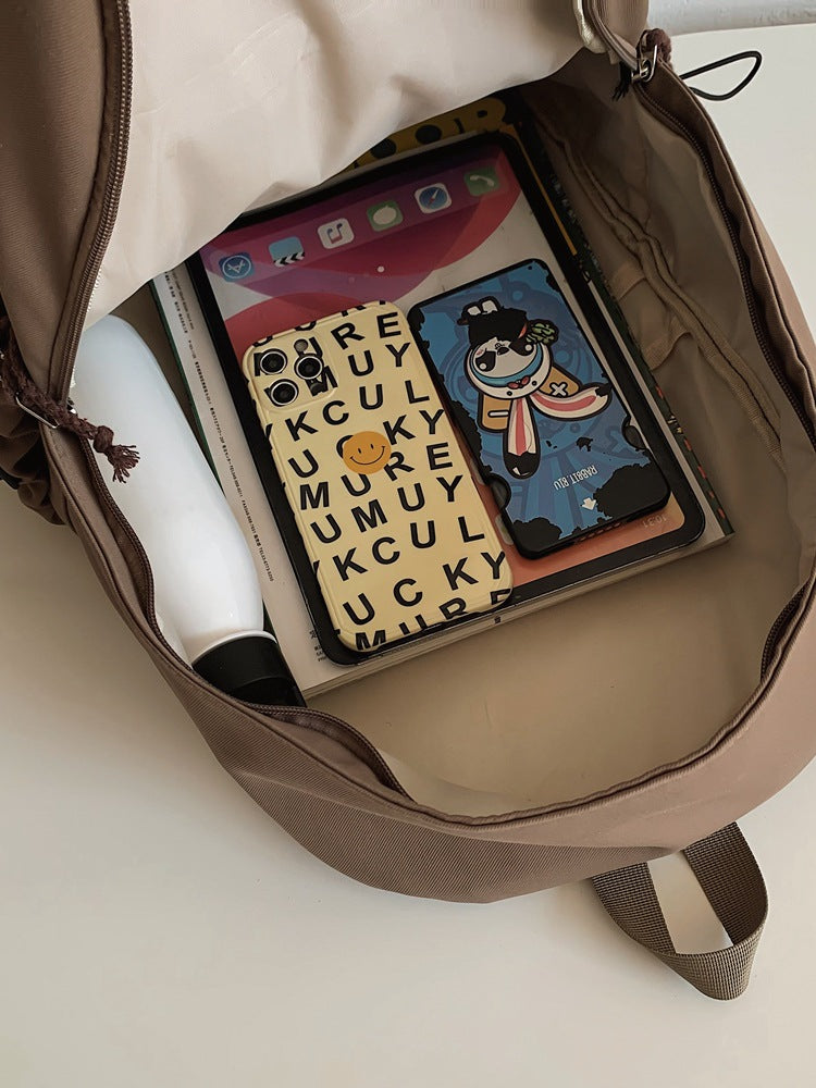 Casual Primary Junior High College Simple Backpacks