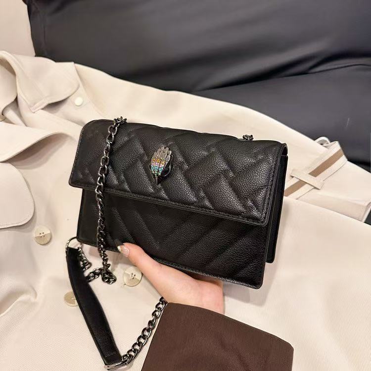 Women's Eagle Head Pouch Chain Contrast Color Bags