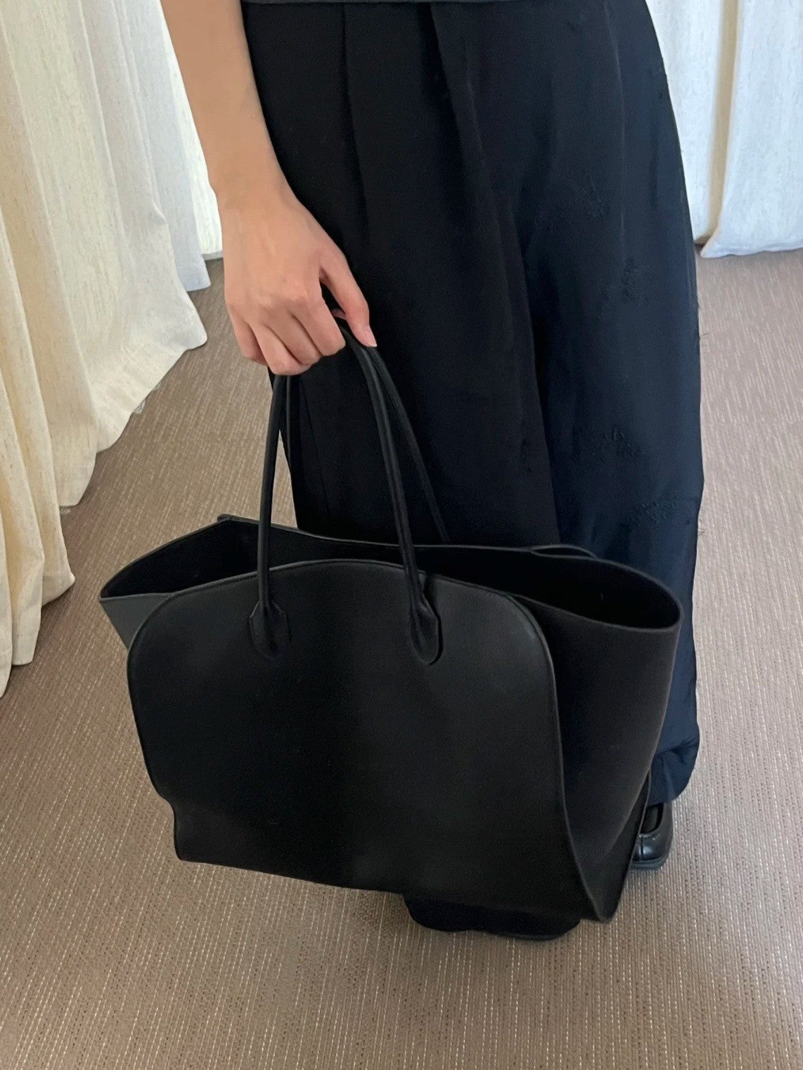 Women's Kendall Niche Portable Shopping Cowhide Leather Bags