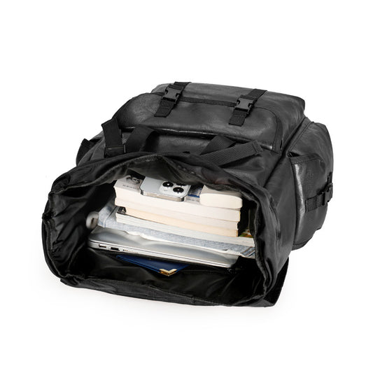 Leather Large Capacity Business Excursion Computer Leisure Backpack