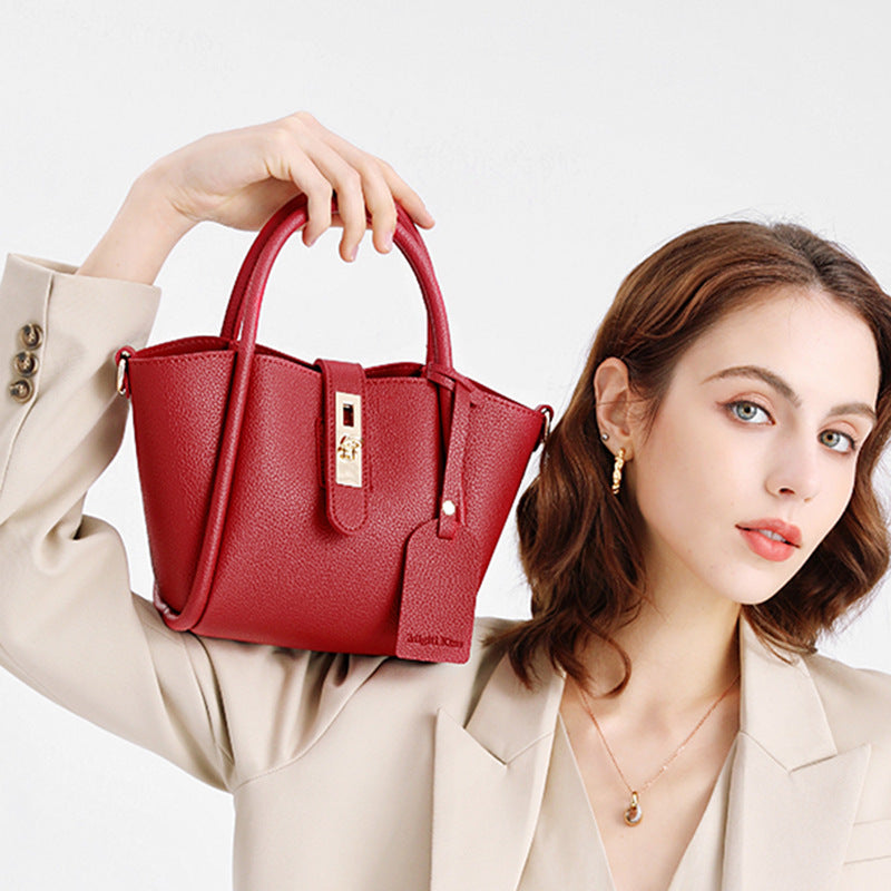 Fashion Scarf Composite Niche Commuter Portable Cross Body Vegetable Women's Handbag