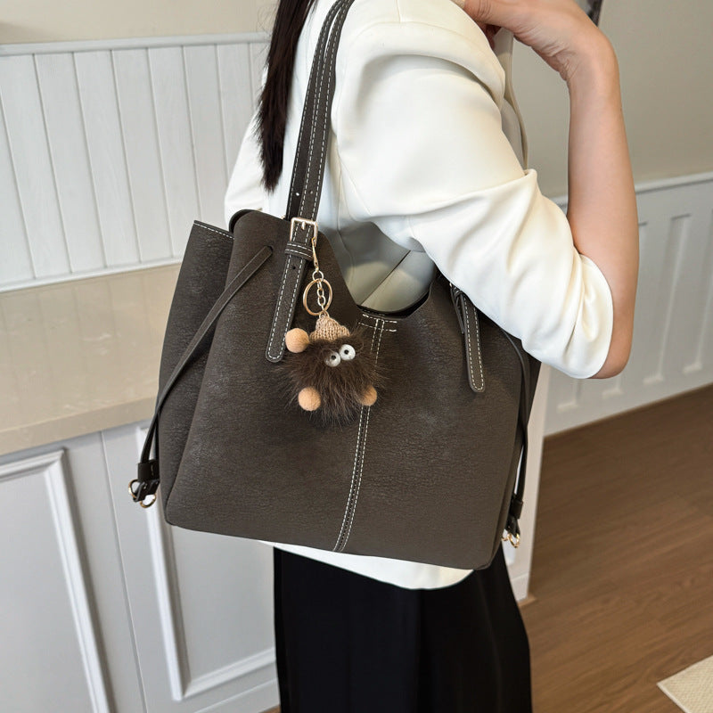 Sense Female Portable Fashion Large Capacity Single Piece Tote Bag
