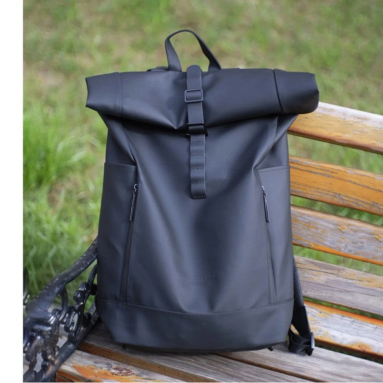 Fashion Nordic Style Computer Roll Cover Waterproof Trendy Cool Leisure Backpack