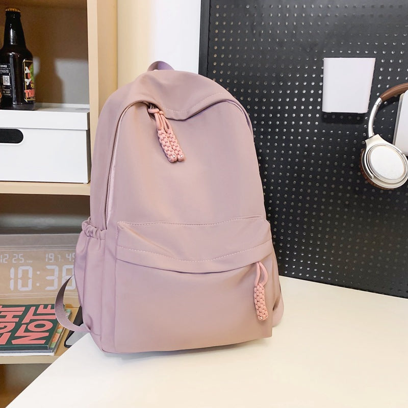 Men's Large Capacity Junior Minimalist Design Niche Leisure Backpack