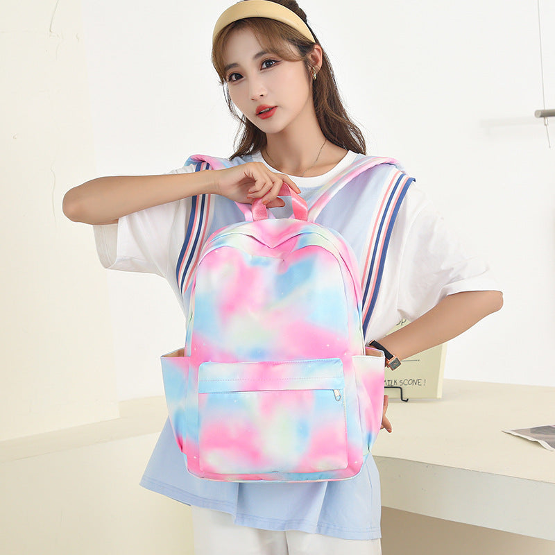 Female Korean Style Good-looking Large Capacity Lightweight Leisure Backpack