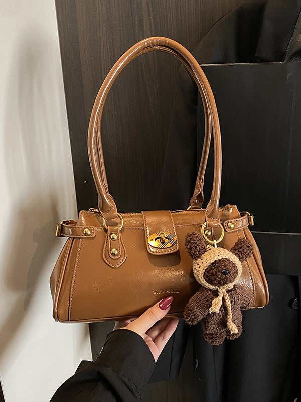 Women's Baguette For Winter Advanced Texture Light Luxury Women's Shoulder Bag