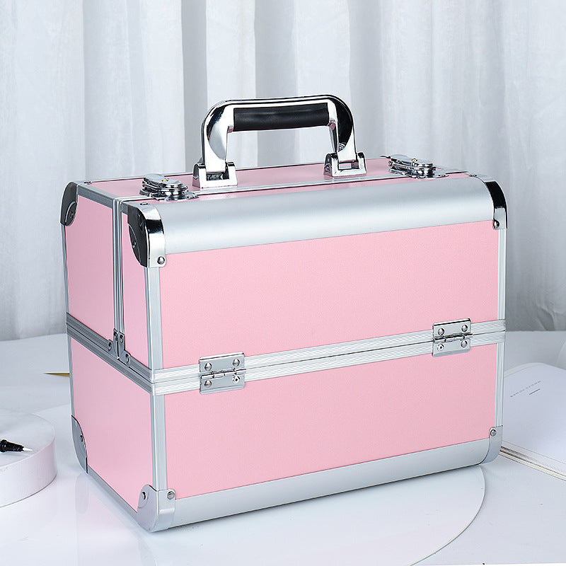 Tattoo Toolbox Large Capacity Makeup Fixing Artist Eyelash Beauty Manicure Cosmetic Case