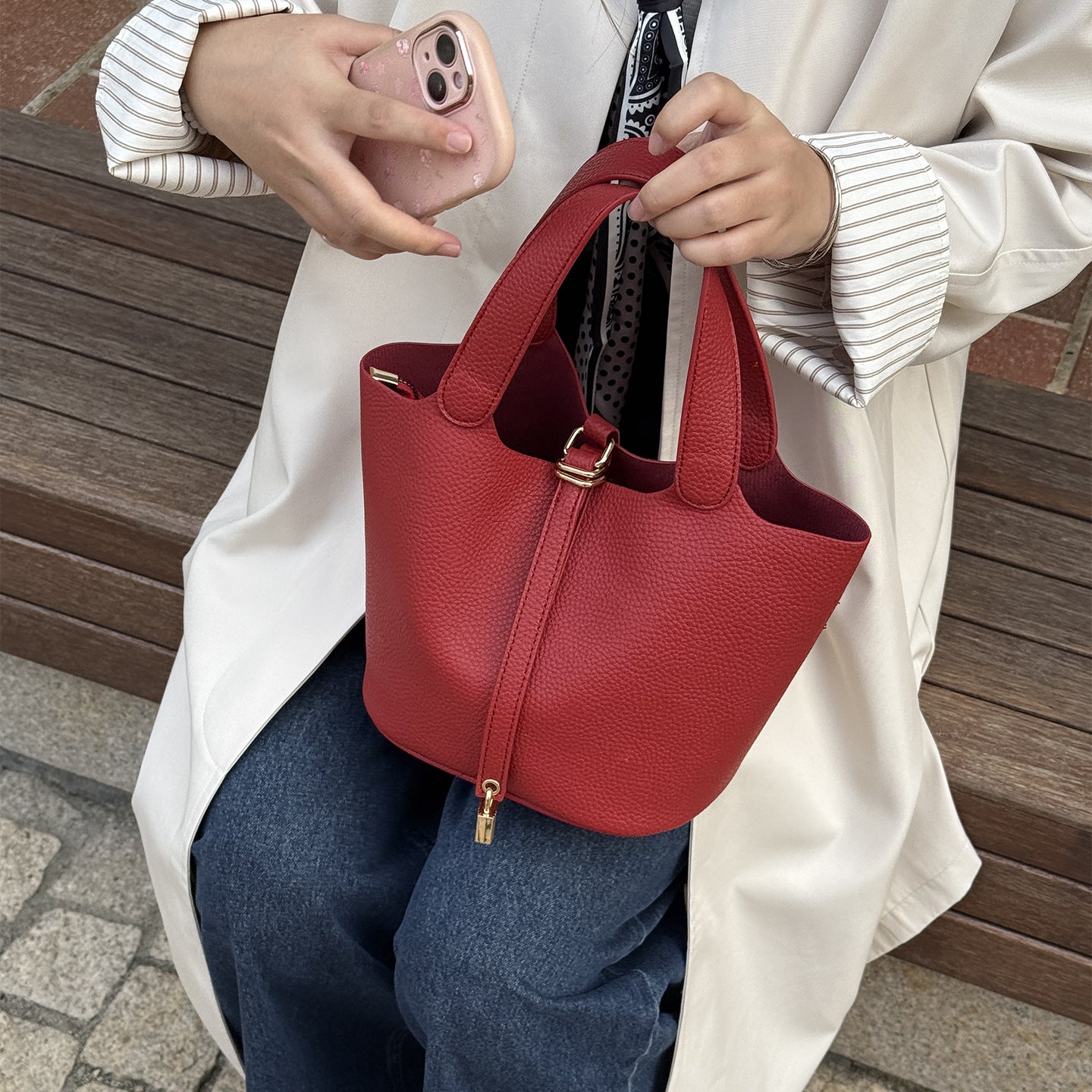 Women's Large Capacity For Summer Design Mother Popular Bucket Bag