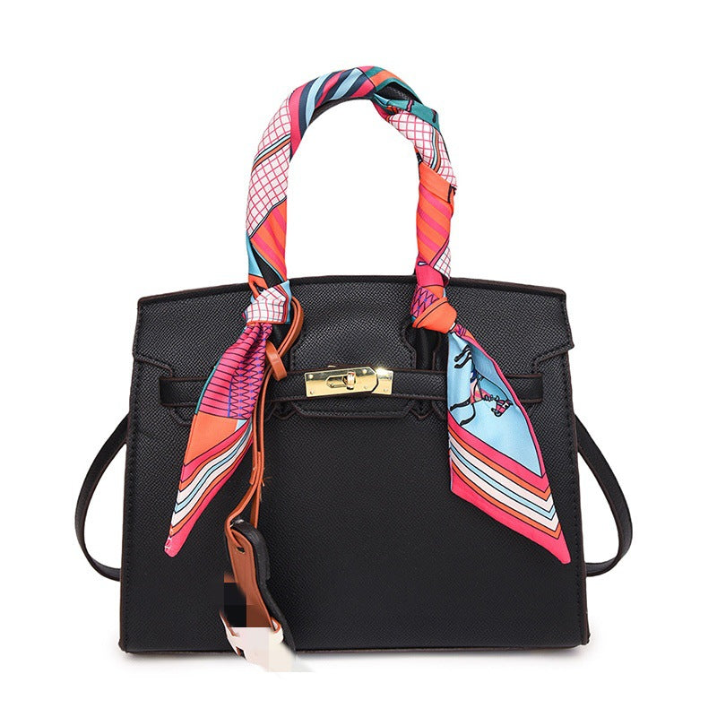 Women's Kelly Fashion Large Capacity Minority Latch Lock