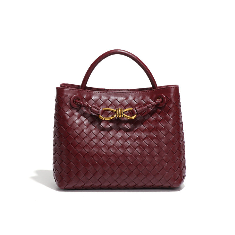 Graceful Women's Handmade Woven High-grade Commuter Handbags