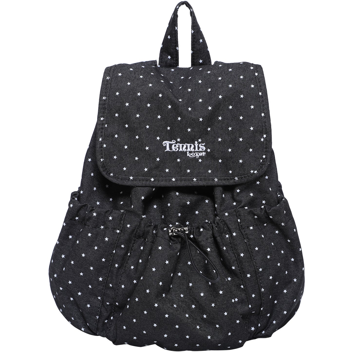 Korean Style Polka Dot Female Design Drawstring Backpacks