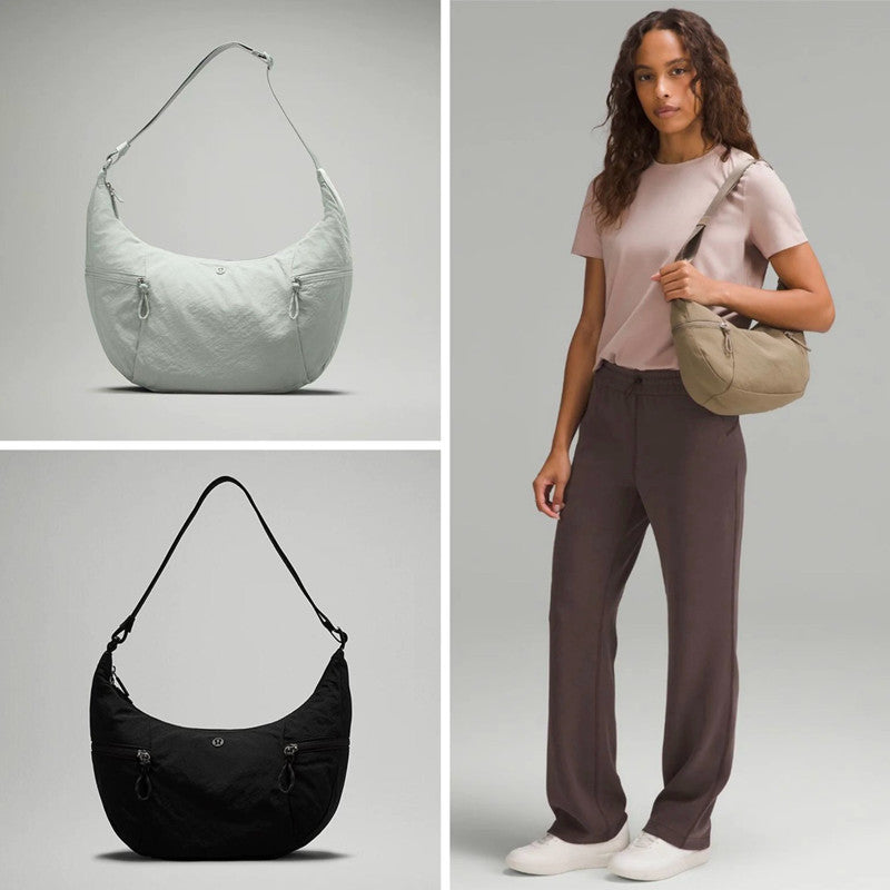 Women's Dumpling Croissant Water Repellent Yoga Bags