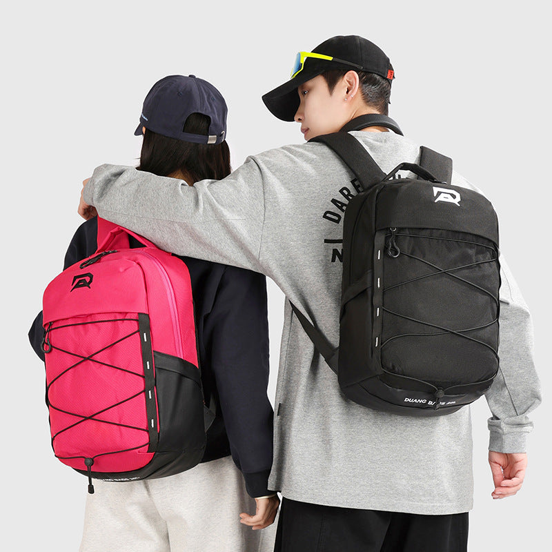 Face Value Korean Style Design Couple Simple Lightweight Backpacks