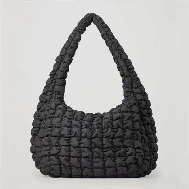 Unique Beautiful Cloud Puff Pleated Portable Tote Bag