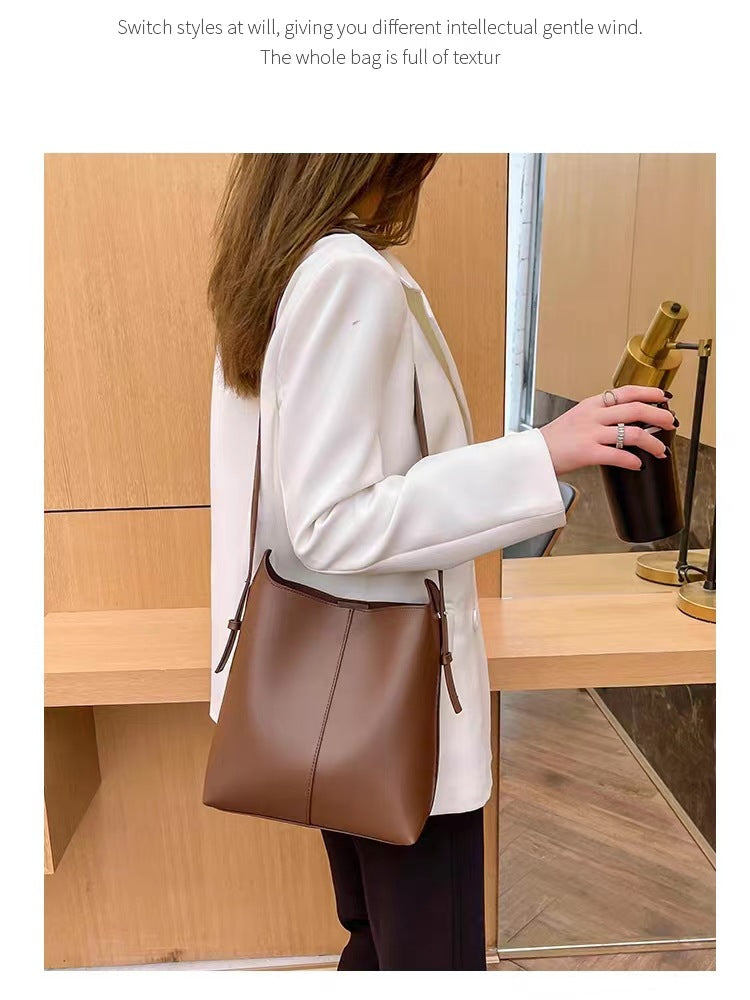 Women's Summer Underarm Ultimatum Fashion Large Capacity Bucket Bag