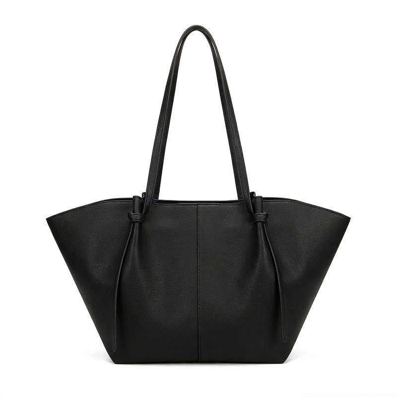 Women's High-grade French Style Simple Large Capacity Tote Bag
