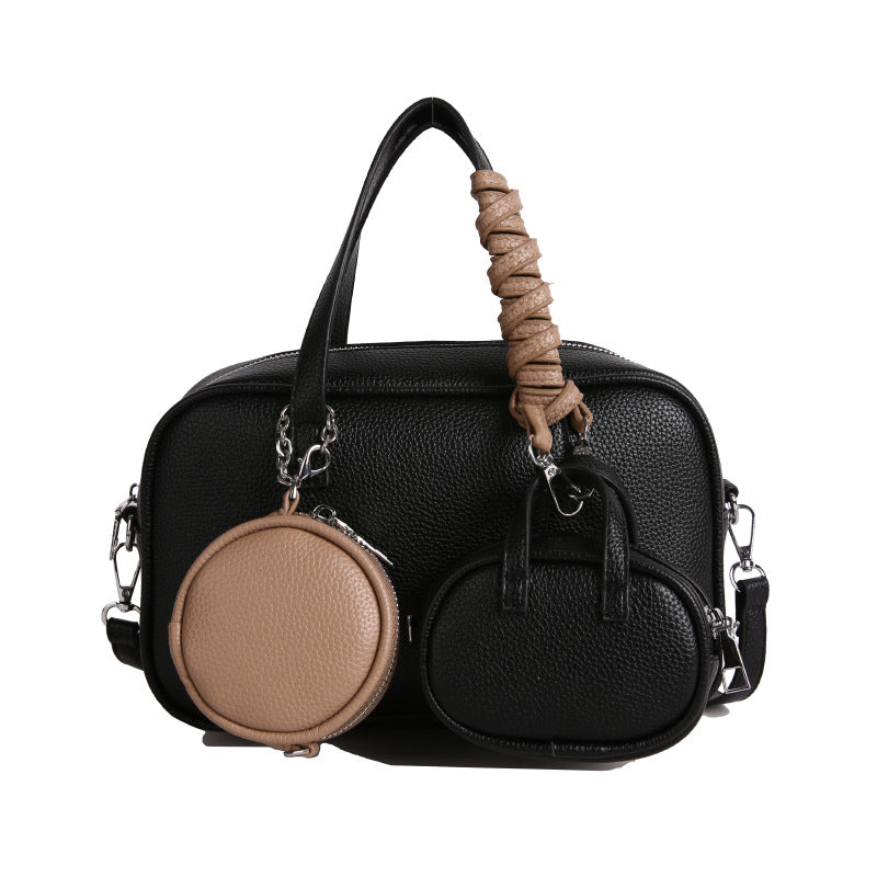 Women's Minority Fashion Boston Bowling Retro Hand Bags