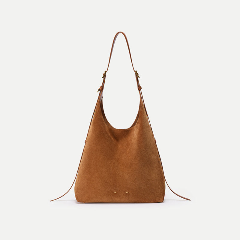 Women's Ye Tong Hanging Earmuff Napa Cowhide Women's Shoulder Bag