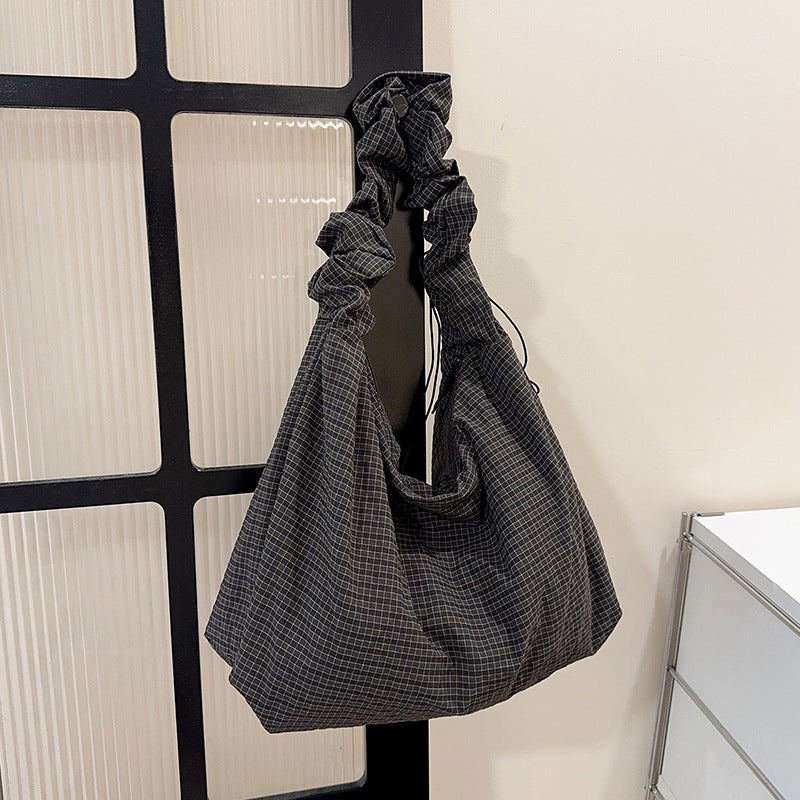 Women's Korean Style Western Cloud Puff Flower Tote Bag