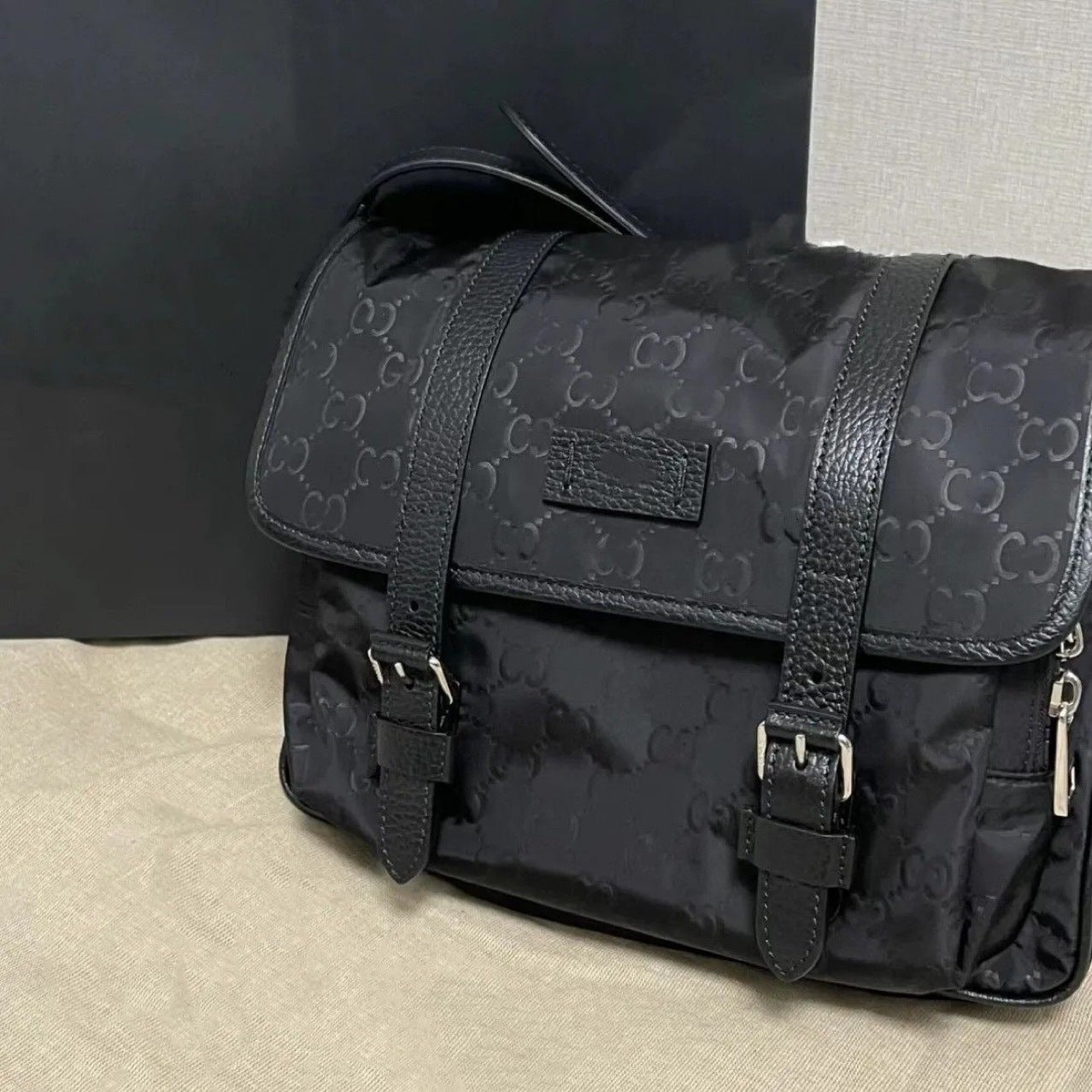Casual Men's Poor Fashion Nylon Cloth Men's Messenger Bag