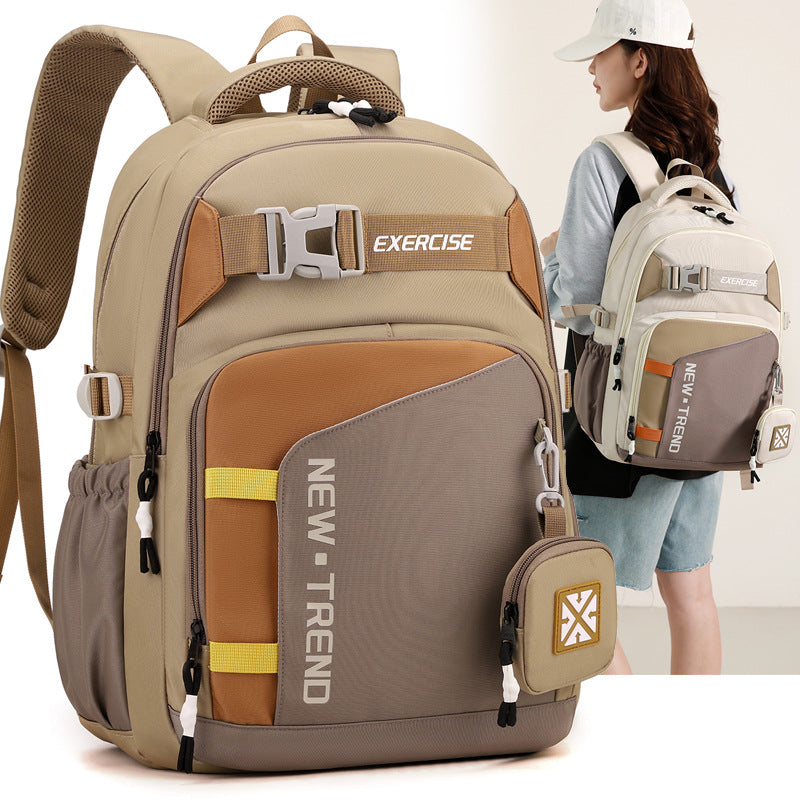 Women's & Men's Lightweight Nylon Traveling Large Capacity Hiking Backpacks