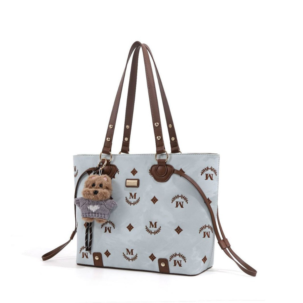 Versatile Mi Vintage Embroidered Large Capacity Shoulder Bags