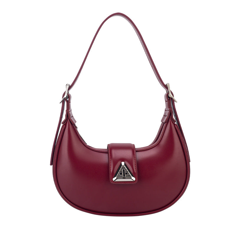 Women's Portable Fashion Minority Design Crescent Moon Bags