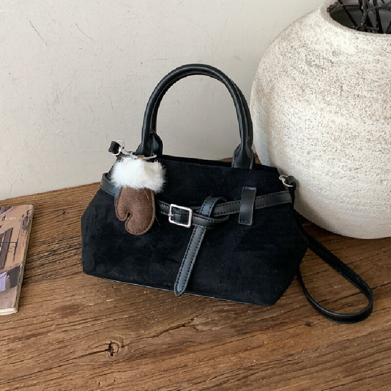Fashion Spring Large Capacity Commuter Retro Style Fashionable Simple Women's Shoulder Bag