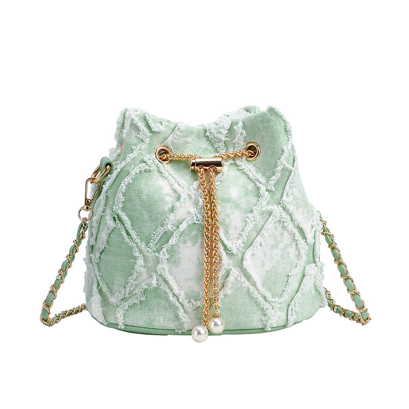 Popular Sweet Trendy Versatile Chain Fashion Rhombus Bags
