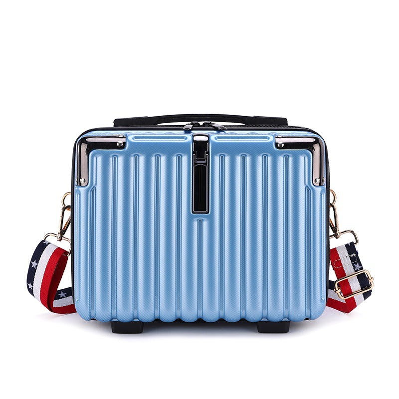 Cool Suitcase Inch Hook Unisex Simple Cosmetic Case