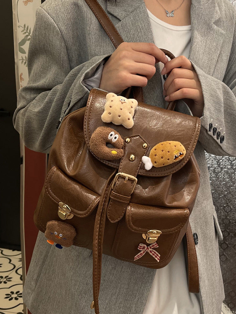 Women's Canvas Large Capacity Design Retro Women's Backpack