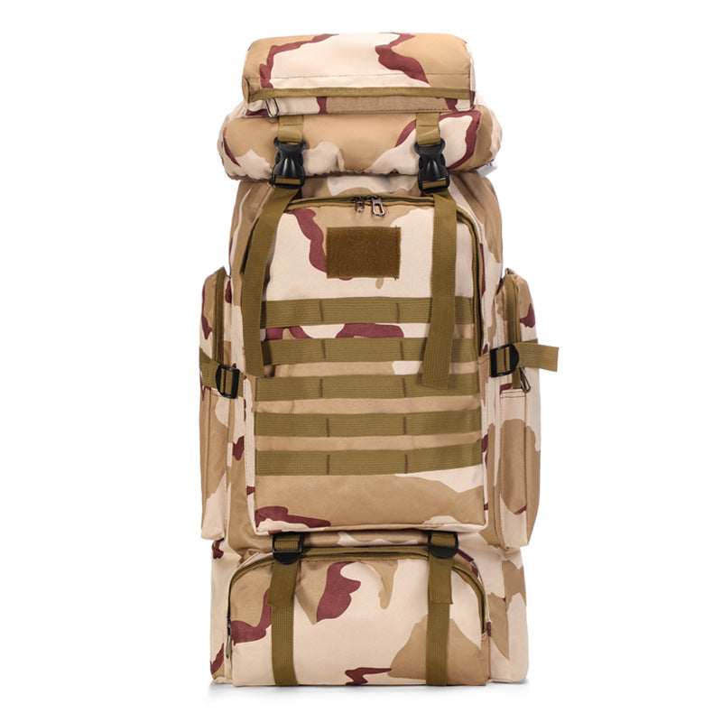 Multifunctional Leisure Hiking Camouflage Large Capacity Travel Bags