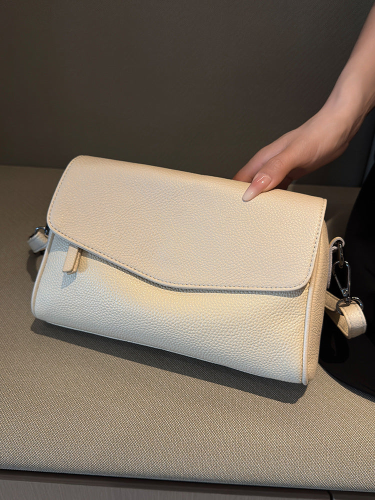 Women's Genuine Leather Fashion Large Capacity Pillow Women's Messenger Bag