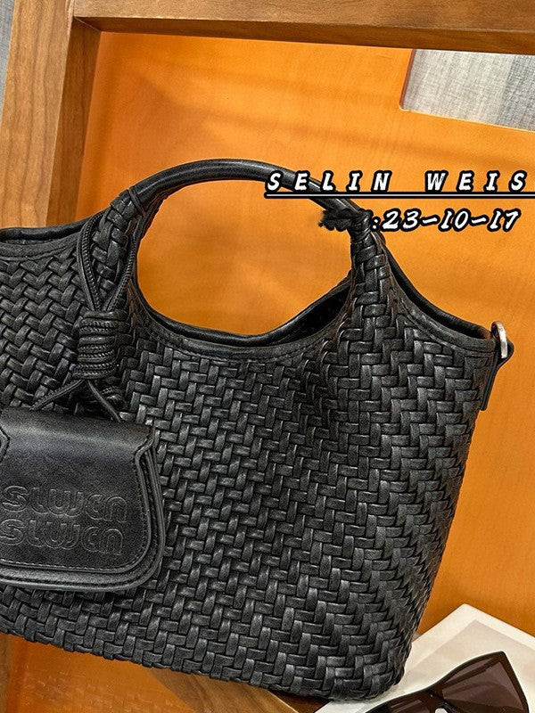 Women's Woven Collection High Quality Western Style Women's Shoulder Bag