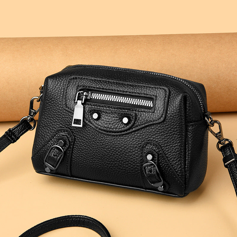 Women's Summer Genuine Leather Mobile Fashion Women's Shoulder Bag