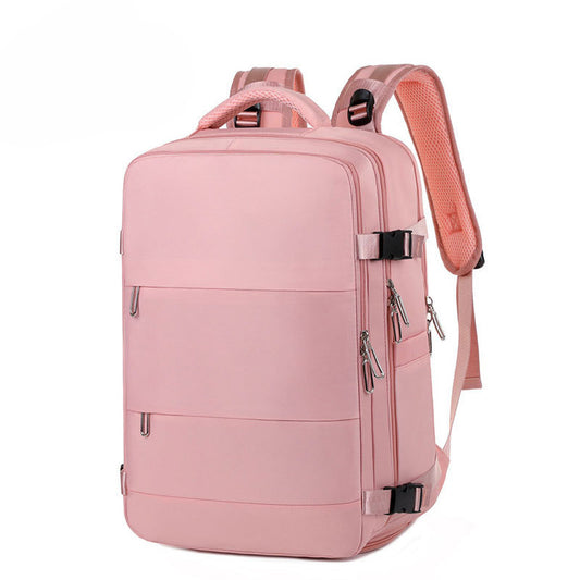 Trendy Large Capacity Carrying Double Zipper Business Backpack