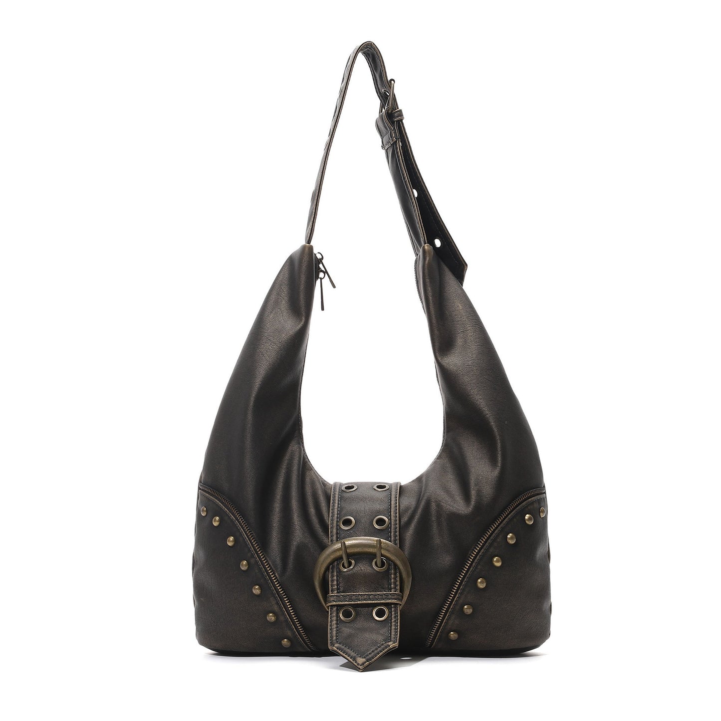 Women's Underarm Autumn Large Capacity Commuter Motorcycle Women's Handbag