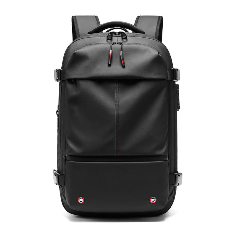 Men's Vacuum Packaging Compression Large Capacity Computer Backpacks