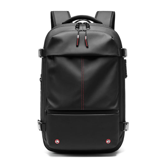 Men's Vacuum Packaging Compression Large Capacity Computer Backpacks