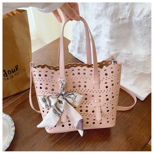 Women's Summer Hollow Fashion Korean Style Portable Women's Shoulder Bag