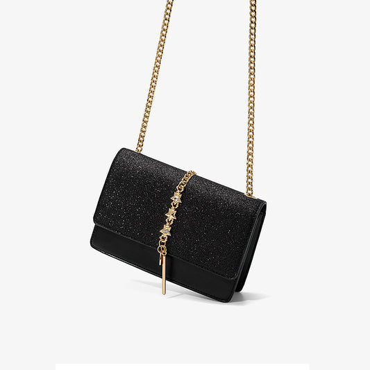 Women's Holiday Gift Starry Sky Chain Fashionable Women's Messenger Bag