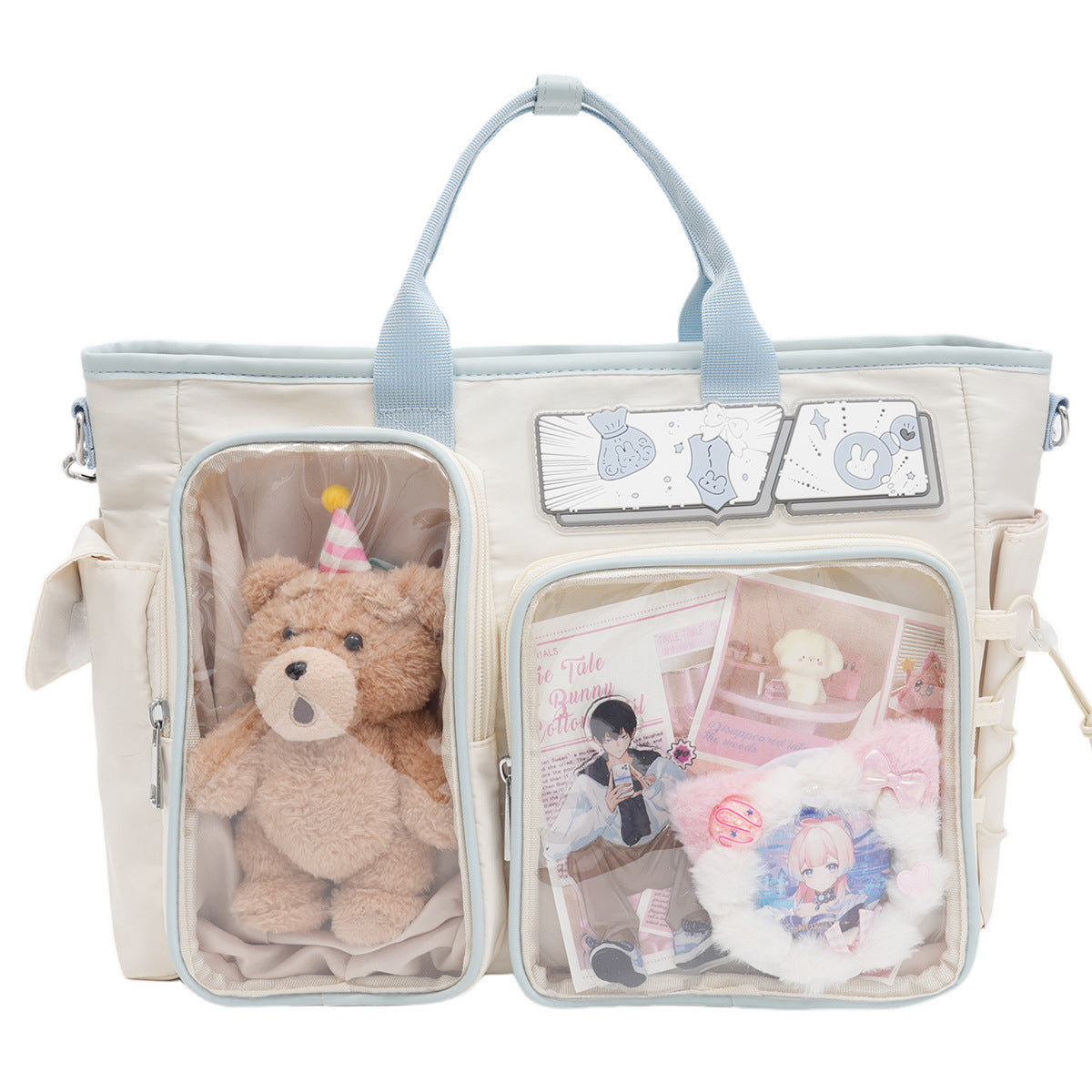 Cute Cartoon Korean Style Junior High Class Large Backpacks
