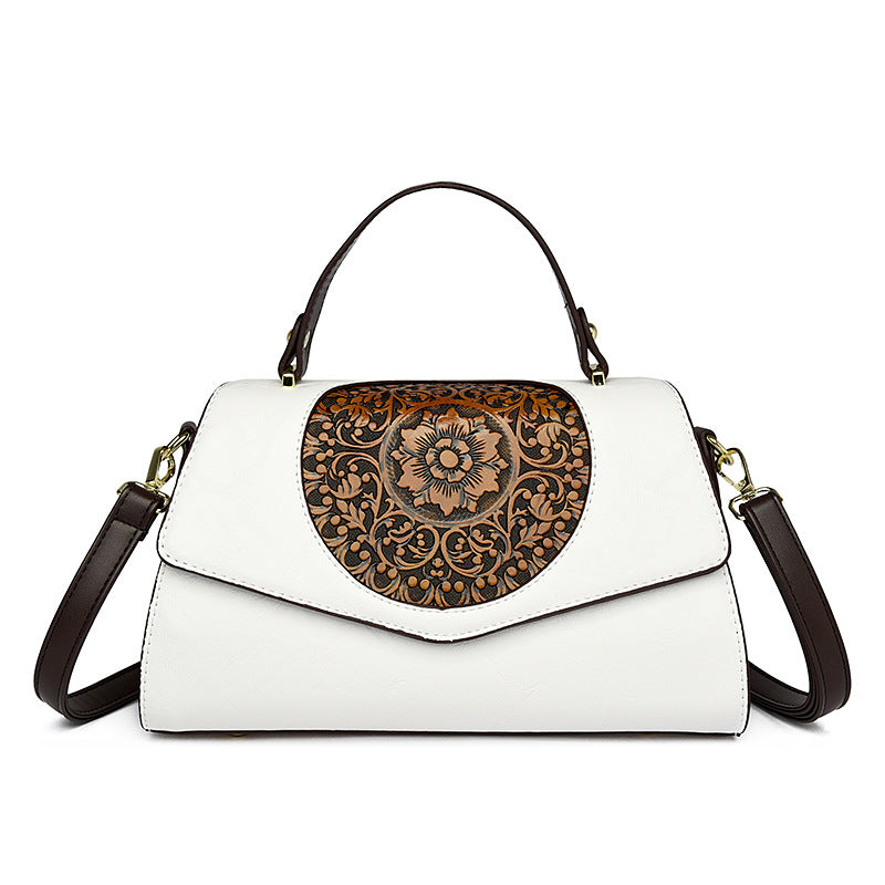 Trendy Women's Fashionable Mom Exquisite Embroidered Handbags