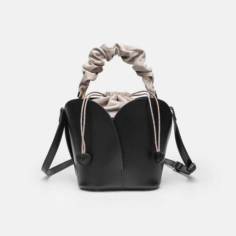 Women's High-grade Niche Vegetable Basket Fashion One Bucket Bag