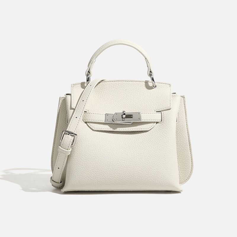 Women's High-grade Kelly Genuine Leather Commuter Fashion Lock
